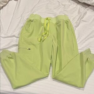 Figs Light Green Jogger scrubs